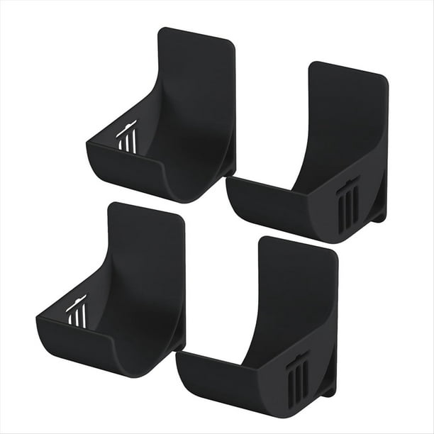 4 Soportes para Bolsas de Basura, Dispensador Bolsas de Basura, Soporte para Rollo, Oporte de Pared para Compras, Bolsa de Comestibles, Soporte para Rollo para Gabinete de Cocina