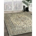 thumbnail image 3 of Ahgly Company Machine Washable Indoor Rectangle Traditional Brown Area Rugs, 8' x 12', 3 of 7