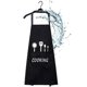 thumbnail image 1 of Kitchen apron cooking apron for women men adults waterproof oil black with pockets for home, garden, 1 of 5