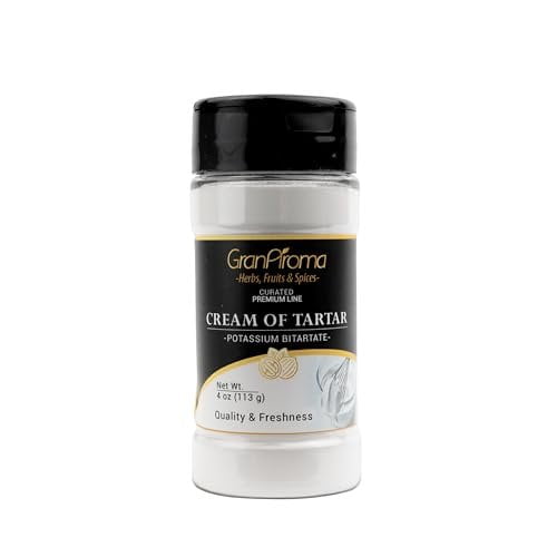 GranAroma Cream of Tartar, Kitchen Staple, Cakes & Cookies, Stabilizing Agent 4 Ounce