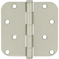 Round Corner Residential Door Hinge,No N081111,  National Mfg Co