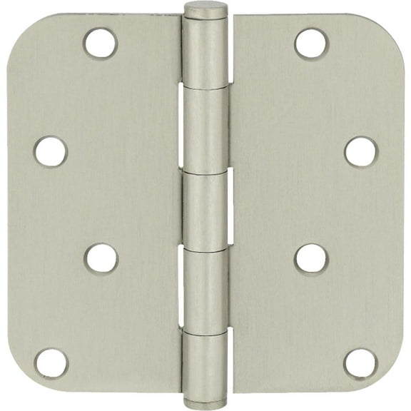 Round Corner Residential Door Hinge,No N081111,  National Mfg Co