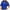 Blue, variant on DeHolifer Women's Tops Solid Color V-Neck Off Shoulder Solid Color Casual Tunic Tops Loose Fashion Blouse Black M