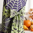 thumbnail image 6 of 1PCS Halloween Chair Cover, Elastic Stretch Ghost & Jack-o'-lantern Print Chair Protector, Chair Slipcover for Indoor Dinner Table Decor, 6 of 8