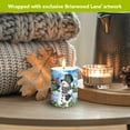 thumbnail image 4 of Briarwood Lane Checkered Snowman Flameless Candle, 4 of 6