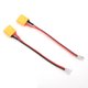 thumbnail image 1 of Paquete de 2, compatible con helicópteros y quads FPV, cables de equilibrio para cargador de batería de 60 núcleos negros y rojos para drones RC, 1 of 8