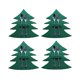 thumbnail image 3 of Moyic 4 unids/set árbol de Navidad vajilla bolsa de almacenamiento bolsa organizador de decoración tenedor cuchara bolsillo Festival fiesta banquete Kits de decoración para fiestas Verde Moyic HA068283-02B, 3 of 6