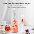 thumbnail image 4 of Rose Wine Glass with Rose Inside，Unique Flower Wine Goblet Cocktail Glasses Crystal Champagne Flutes Red Wine Glass for Wedding, Birthday, 4 of 14