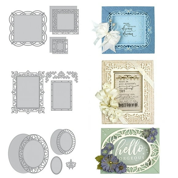 Metal Cutting Dies Flower Floral Stencil Decor Scrapbook Ablum Craft DIY Die-Cut
