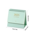 thumbnail image 3 of up to 65% Off WIZUTIZ 2025 Mini Desk Calendar Mini Standing Calendar 2025 Flip Calendar For Desk 2025 Standing Flip Desktop Calendar Desk Calendar Planner Office Calendar For Mint Green, 3 of 5