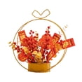 thumbnail image 1 of Cesta de flores chinas, adorno de mesa, centro de mesa, Festival de Primavera, accesorios para fotos, año Nuevo para el hogar, boda, Acción de, 1 of 6