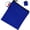 Blue, variant on Vjnyvs Canvas Coin Purse, Solid Color Coin Purse Coin Bag with Zipper Women Coin Pouch for Credit Card ID Card Keys