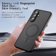 thumbnail image 3 of For Samsung Galaxy A56 5G Case Compatible with MagSafe TPU + PC Matte Skin Touch Phone Cover, 3 of 5