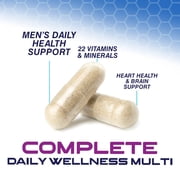 Multivitamin for Men - Once Daily Mens Multivitamins - Comprehensive Multi-Vitamin with Optimal Vitamin Bioavailability - Essential Vitamins A, C, D, E, Zinc Formula - Bottled in USA - 60 Capsules