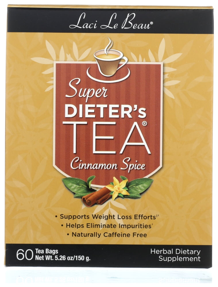 Laci Le Beau Super Dieter'S Tea Cinnamon Spice, 60 Tea Bags