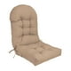 thumbnail image 4 of Cojín para silla con respaldo alto, cojín para silla, cojín para tumbona Caqui, 4 of 9