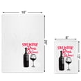 thumbnail image 3 of Splash Kitchen Towels with Funny Sayings, 2 Pack, 100% Cotton, 3 of 6