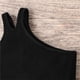 thumbnail image 2 of Gibobby Blusa Niñas Niños pequeños Dance Tank Top One Hombro Racerback Tie Dye Crop Tank Top Sleeeveless Sports Dance Top for Ballet Gymnastics Dancewear （Negro， 2-3 Años), 2 of 5