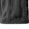 thumbnail image 6 of Men's Vintage Jacquard Knit Shirts Casual Short Sleeve Quarter Zip Collared Golf T-Shirts Summer Modern Fit Old Money Style Lightweight Breathable Beach Vacation Tops, 6 of 7