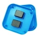 thumbnail image 1 of 1 pieza de alfiler magnético cuadrado, agujas esenciales de costura, soporte para alfileteros Azul Hugo Cojín magnético del alfiler, 1 of 7