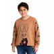 thumbnail image 4 of Blusas y camisas de manga larga con cuello redondo para verano y primavera, moda para niños pequeños, blusa lisa de manga larga con cuello redondo para mujer, blusa de poliéster para niños, 4 of 5