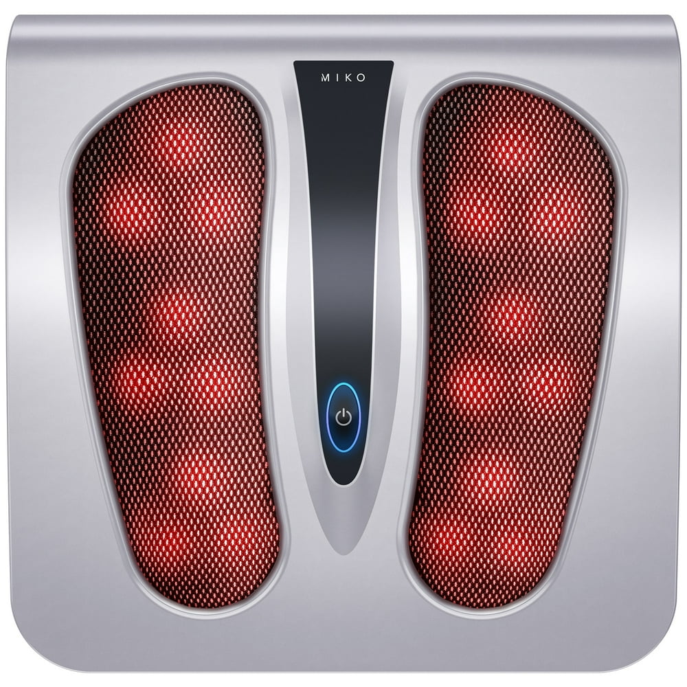 Miko Foot Massager Machine with Heat, Shiatsu Electric Foot Massager