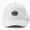 White, variant on Coquette Sad Hamster Baseball Cap, Cute Animal Mood Design, Classic Everyday Hat