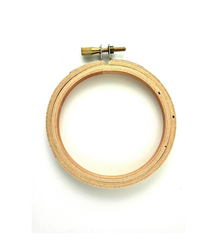 3 inch Small Round Wooden Embroidery Hoops Bulk 12 Pieces 