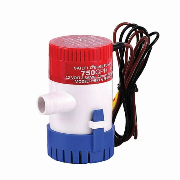 WSM 750 GPH Bilge Pump 1000-BP750