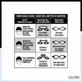thumbnail image 2 of Lunettes de natation Dolfino Pro Accel pour enfants - <br>Turquoise / Clair, 2 of 6