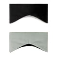 thumbnail image 4 of Ohmyroo Dual Sided Reversible Eye Mask 6.69 Inch Breathable Soft Blindfold Travel Nap Night Sleep, 4 of 8