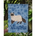 thumbnail image 3 of Colorpoint Persian Hymalayan Cat Welcome Garden Flag, 3 of 3