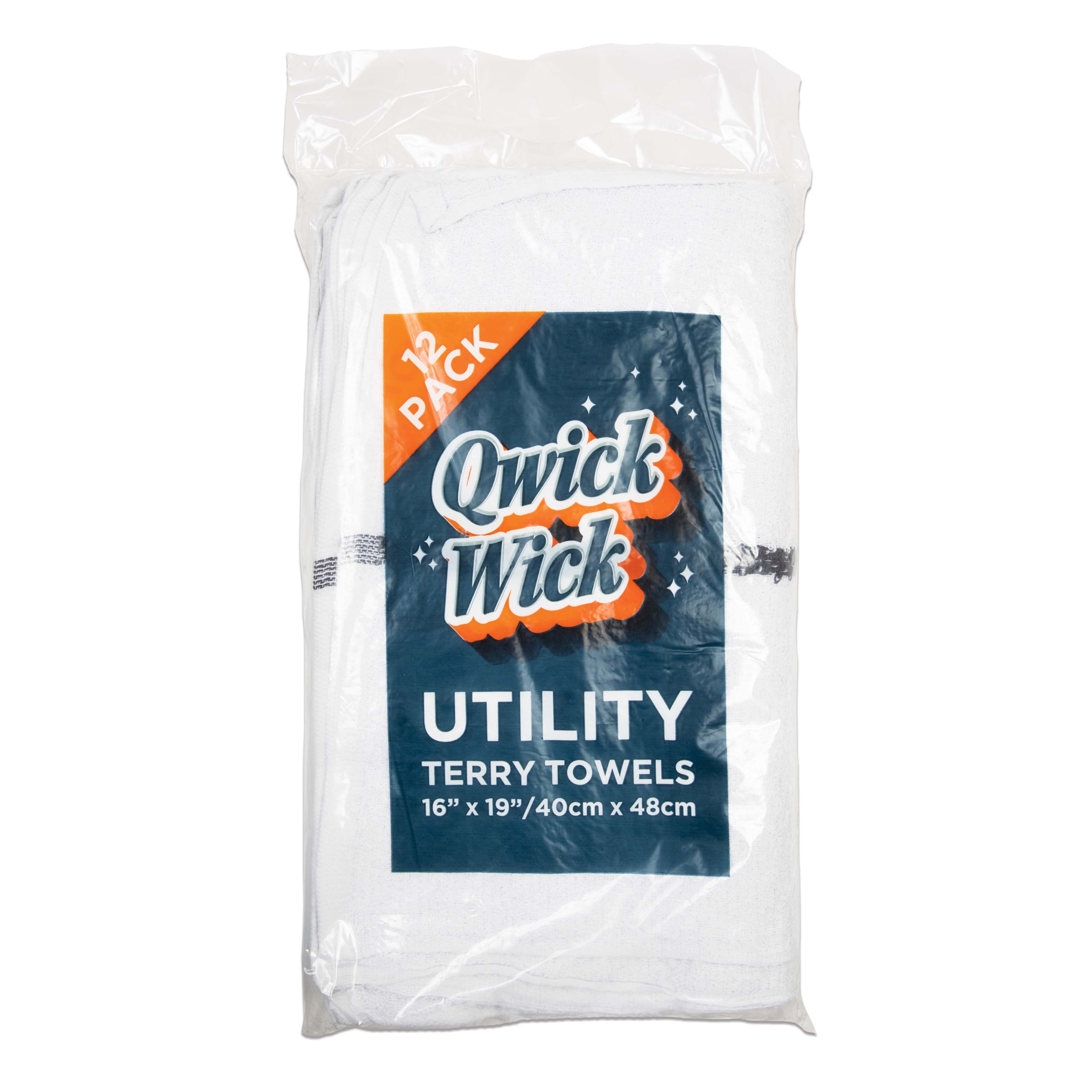 Qwick Wick Utility Terry Towels – Hospitality & Foodservice