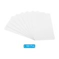 thumbnail image 3 of Unique Bargains 3.5' x 2' Blank Paper Business Cards, 180 Pack Small Index Flash Cards Words Message Note Card, White, 3 of 7