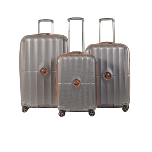 Delsey st. Maxime Hardside spinner expandable suitcase 3 pcs luggage