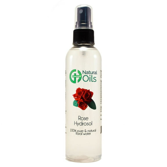 Rose Floral Water 4 oz w/ Black Sprayer