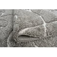 thumbnail image 6 of Transitional 2x8 Area Rug Shag Thick (2'3'' x 8') Scroll Taupe, Cream Indoor Runner Easy to Clean, 6 of 7