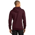 thumbnail image 2 of Port & Company Core Fleece Pullover Hooded Sweatshirt-4XL (Maroon), 2 of 2