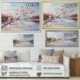 thumbnail image 4 of Designart "Beachside Dogwood Blossoms" Dogwood Floater Framed Wall Art Prints, 4 of 5
