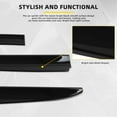 thumbnail image 6 of For Car Rear Trunk Spoiler Tail Universal,Modification Tail Wing Universal 3-Section Adjustable and Cuttable Rear Window Top Roof Spoiler Wing,40-55 inches Black, 6 of 6