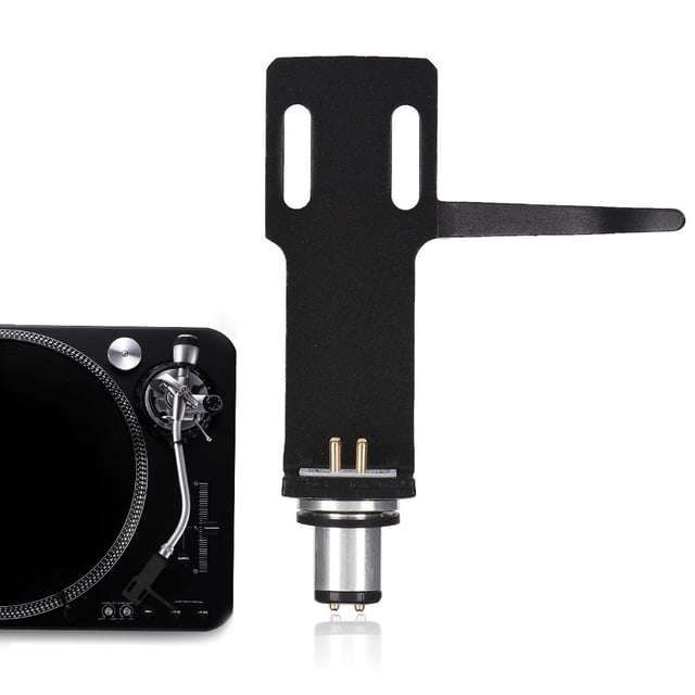 Herwey Phono Headshell,Turntable Phonograph Player Headshell High-end Phono Cartridge Headshell Record Player Kit, Phono Cartridge Headshell