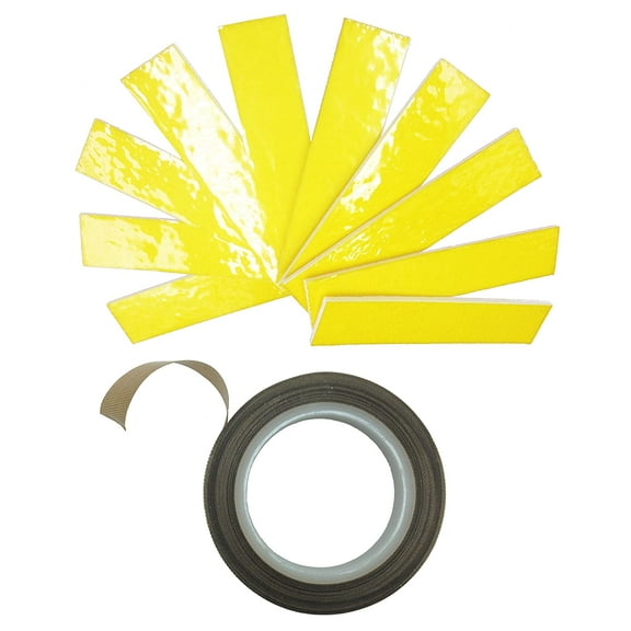 kweiny Heat Insulation Cotton 10PCS and PTFE High Temp Tape for 3D Printer Makerbot Hotend