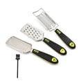 thumbnail image 1 of Food Grater and Zester Set with Stainless Steel Blade Rubber Handle, 1 of 1