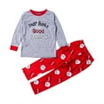thumbnail image 2 of Christmas Family Matching Pyjamas Pajamas Set  Santa Sleepwear Nightwear, 2 of 6