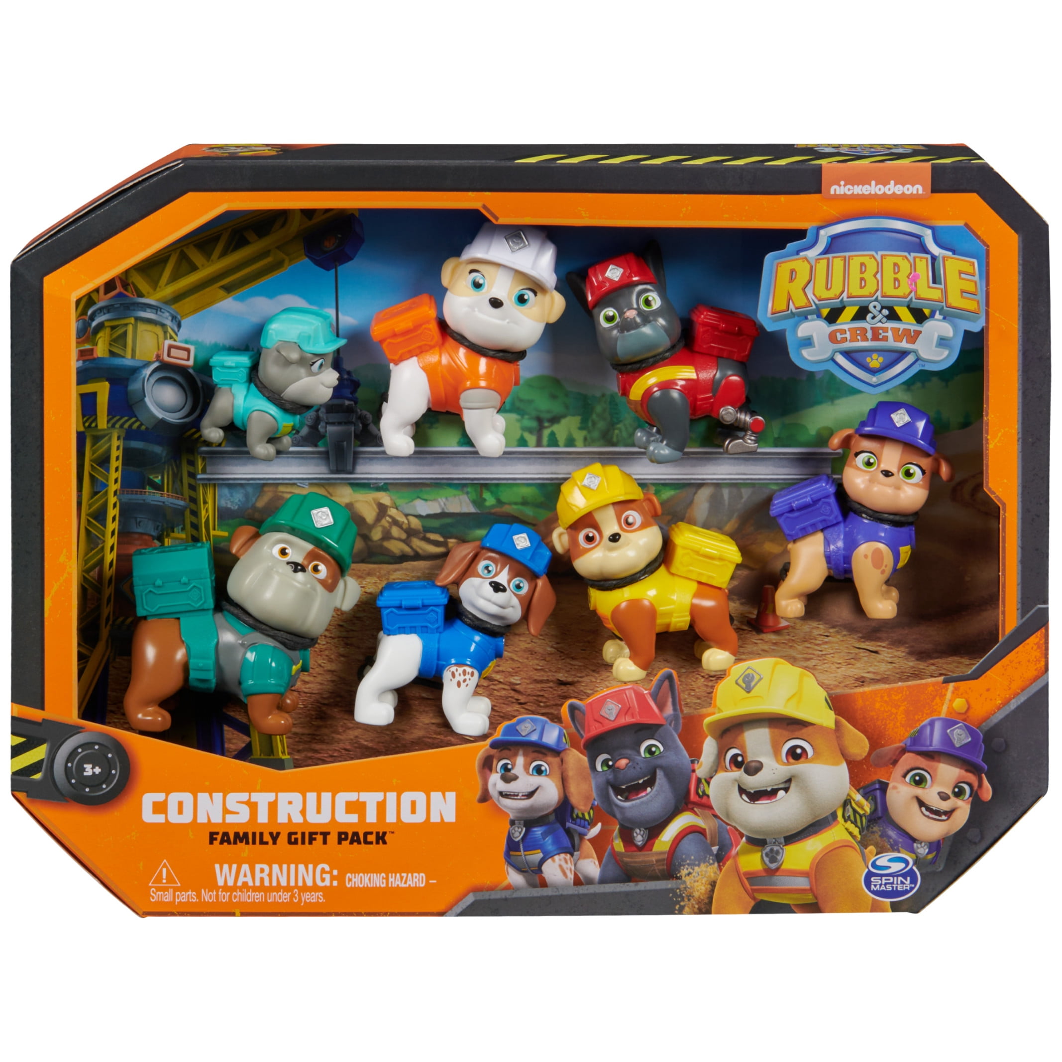 Rubble & Crew, Toy Figures Gift Pack, with 7 Collectible Figures