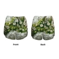 thumbnail image 3 of KLL Nature Hand Daisies Art Pattern Shorts Women,Athletic Shorts High Waisted Running Shorts Pocket Sporty Short Gym Elastic Workout Shorts-Medium, 3 of 7