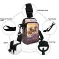 thumbnail image 4 of Tyidzon Inclined Shoulder Bag Handbag Horse Images Printed Patterns Casual Travel Portable Storage Bag Can Adjust Shoulder Straps Compartments For Classified Storage, 4 of 7