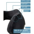 thumbnail image 4 of Brookstone Ultra Form Memory Foam Contoured Neck & Head Support Travel Pillow, 4 of 7