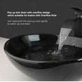 thumbnail image 3 of Bathroom Sink Pop-Up Drain Assembly with Overflow for vanity, Chrome, 3 of 10