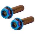 thumbnail image 3 of Tusk Titanium Bolt M8 x 20mm 2 Pack Burnt Blue, 3 of 3